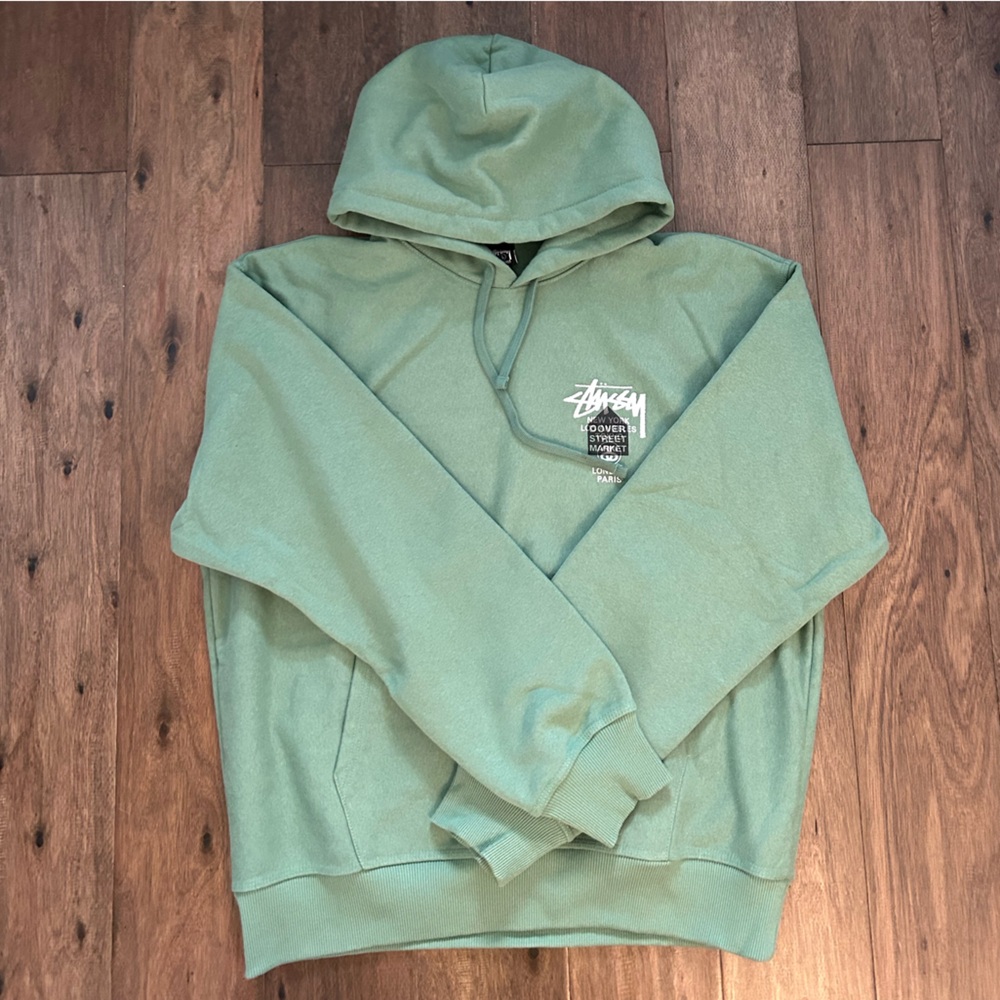 Stussy x DSM Large Green Hoodie